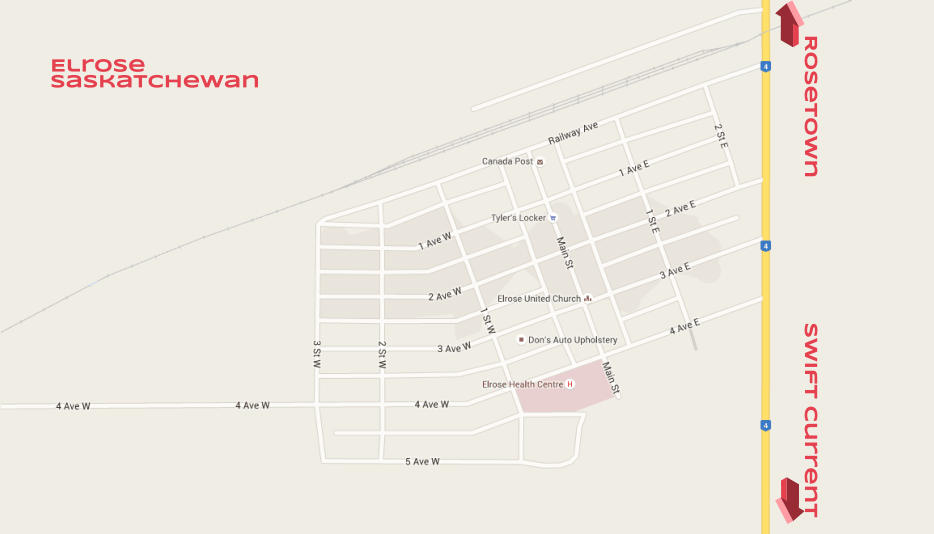 Elrose Saskatchewan Rosetown Swift Current